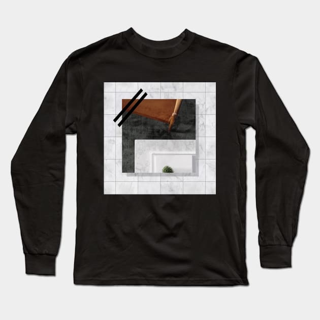 Interior: Day Long Sleeve T-Shirt by TVVIN_PINEZ_M4LL